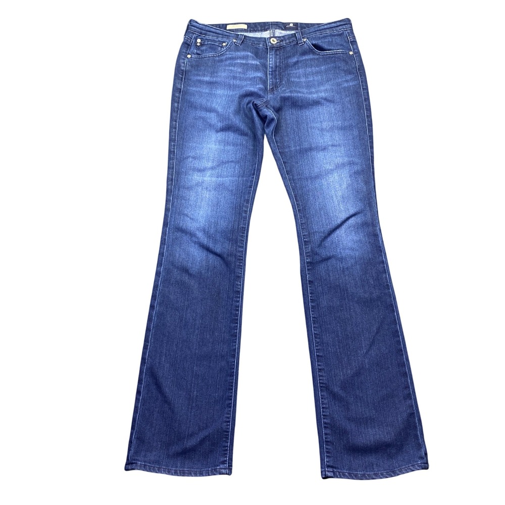 AG Adriano Goldschmied The Alexa Mid-Rise Slim Boot Jeans Dark Wash 31R Western